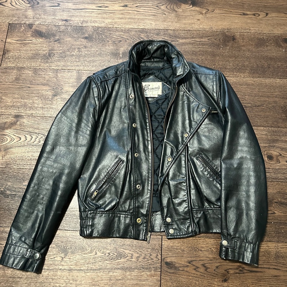 Vintage leather jacket
